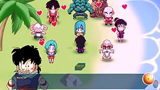 Naked Bulma Licks Maron's Pussy As Garlic Jr Fucks Her