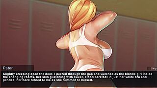 Mom’s big ass gets spanked by her video game character