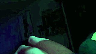 milf 3d hentai with short hair green shirt big chest shorts and thong in bedroom.