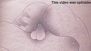 2D animated sex with pen and paper drawings