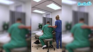 hot milf nurse fired for flashing pussy
