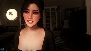 Stepsis plays with huge dildo, cravin’ real cock