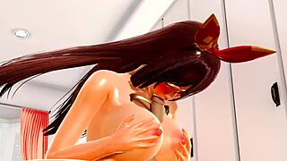 3D animated hentai with rough sex and a mature theme