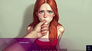 hot amateur wife gets wild with husband's boss in animated 3d.