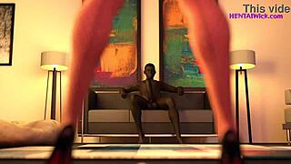 3D animated hardcore sex with BBC and ass lovers