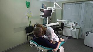 Is this milf doctor teasing you with her office fuck session?