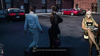 i can’t get enough of this sexy female prison guard in ep 6!