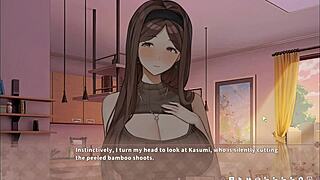 Summer Clover Harem Hentai Ep 14 Wild Kitchen Sex with Big Sister
