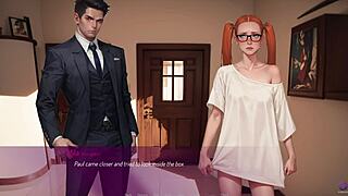 Husband catches wife naked with delivery boy in 3D hentai