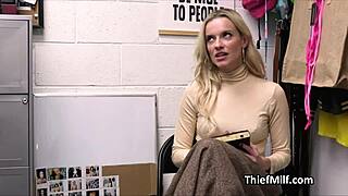 i got caught with stolen dildos, now milf’s on her knees