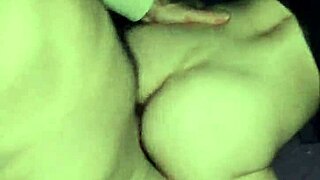 Mature amateur couple films POV anal sex with wet natural tits