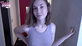 Babysitter Claire Roos Takes Anal Creampie from Seth Brogan