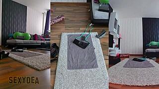 Latina Goddess Naked Workout