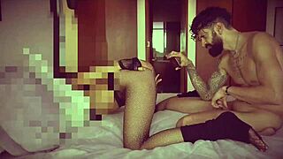 Hardcore Oral In Home Tape With Cute Latina Ballerina