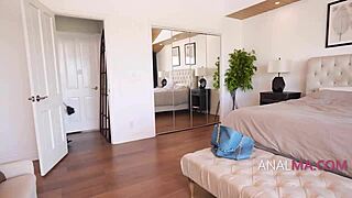 Naughty Asian Maid Faces Anal Punishment in Fishnets and Riding