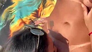 while our husbands drink, my friend and i flash our pierced nipples and vaginas, craving big black cocks for foreplay and milk.