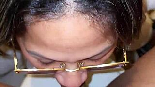 She found me with her thong.