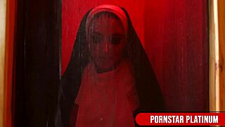 Busty Nun Leya Falcon Rides Kali Danes’ Big Toys