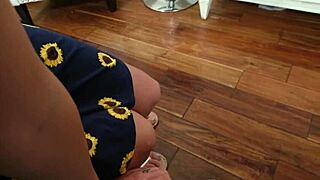 My hot MILF step mom boldly interacts with my cock - Lilly Hall