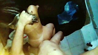 Big black cock fucking amateur chubby latina's ass