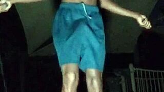 Second park adventure with mature characters in dorm, gym, and workout settings.