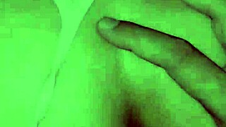 Hot Asian milf gets double penetration in doggy style