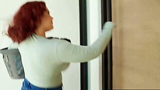 Bbw MILF gets her ass fucked by two studs