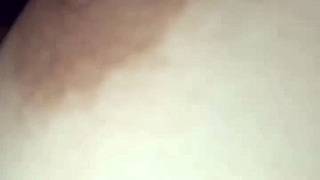 Milf Slut Squirts Milk From Her Tits Using Balloon