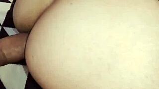 Husband Trains Wife With Friends In POV