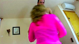 Beautiful MILF in fishnets gets her ass fucked hard