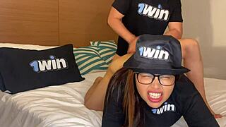 i got my colombian ass pounded hard in closeup, damn it felt good!