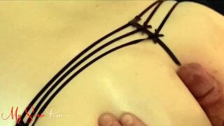 Intense assjob in sexy panties drives her wild with pleasure!