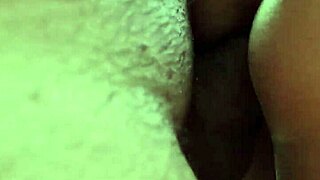 Big dick penetrates the pussy with a lot of force and cum