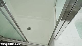 Milf Stepmom Lexi Luna Gives Titjob And Blowjob To Stepson In The Bath