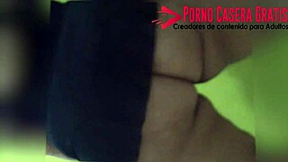 Mature with big butt dancing without underwear 😏