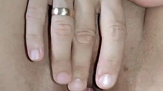 amateur wife takes on three guys in close-up pov, mixing anal and masturbation