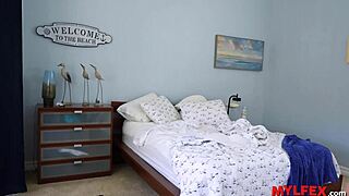 Sweet Housewife Sucks Son's Dick Early Morning