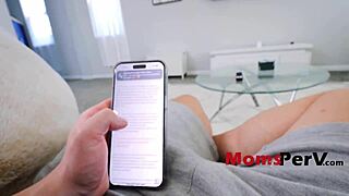 Step Mom Pleases Lonely Stepson in Lingerie