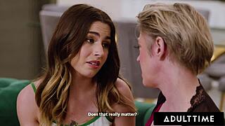 Stepbae Chanel Camryn seduces stepmom Dee Williams for a steamy lesbian encounter