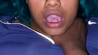 Beautiful woman with black skin enjoys hardcore sexual experience with a big cock