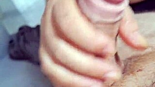 did you see the stepdaughter giving a handjob to her stepfather at home?