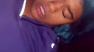 Beautiful woman with black skin enjoys hardcore sexual experience with a big cock