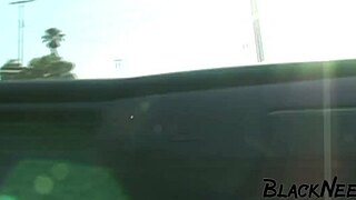 Mature Brunette Slams Hard with a Big Black Cock