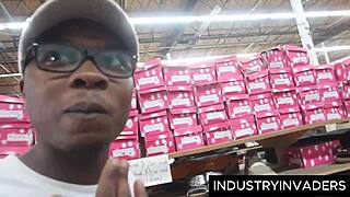 Latina Beauty Turns Mall Trip into Wild Public Adventure with Big Black Cock. Who Knew Shopping Could Be This Hot?