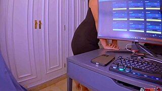 Unfaithful Stepmother Sucks Stepson's Cock in Car, Swallows Cum After Deepthroat Creampie Game