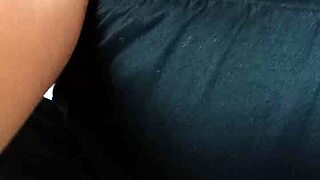 Pregnant MILF Spits On Her Big Tits And Nipples