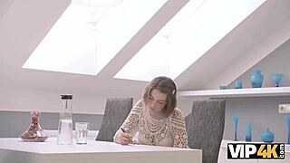 VIP4K Mature Man Guides Busty Teen Marina Visconti