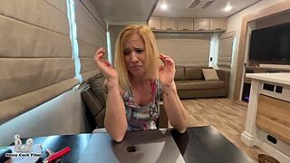 Stepmother’s revenge: Jane Canes’ sexy pregnancy and cock filming in various positions