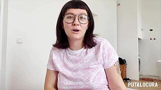 Putalocura - Sexy Meraki Rides Torbe's Cock and Swallows Cum!