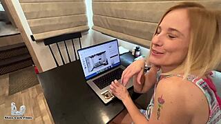 Stepmother’s revenge: Jane Canes’ sexy pregnancy and cock filming in various positions